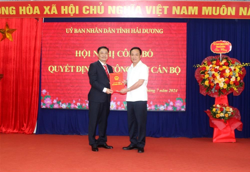 Bệnh viện Đa khoa tỉnh Hải Dương có tân Giám đốc